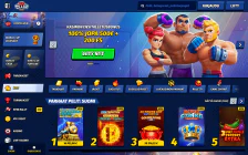 BigClash Casino — Etusivu, tallennettu kuvakaappaus 16.7.2026