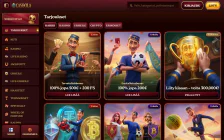 Casoola Casino — Kampanjasivu, tallennettu kuvakaappaus 16.7.2026
