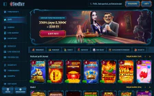 FamBet Casino — Etusivu, tallennettu kuvakaappaus 16.7.2026