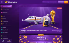 Kingmaker Casino — Kampanjasivu, tallennettu kuvakaappaus 16.7.2026