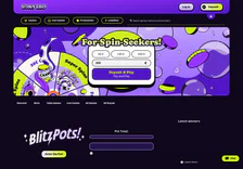 Etusivu — Lonkero Casino, julkinen sivustonäkymä